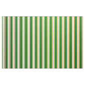 Tissu Beige, vert foncé et or foncé (Fat Quarter)