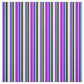 Tissu Beige, Violet foncé, Bleu, Vert clair et Noir (Échantillon)