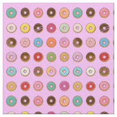 Tissu Beignets colorés (Fermer)