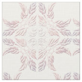 Tissu Bel élément décoratif de feuille (Détail)