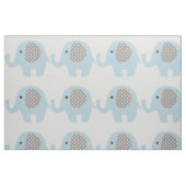 Tissu Bel éléphant de bleus layette (Fat Quarter)