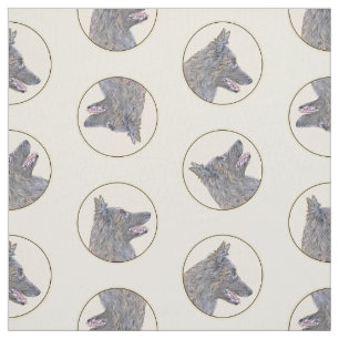 Tissu Belge Tervuren Berger Mahogany Peinture Art