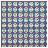 Tissu Belize Flag & Belize Trendy Fabric /mode (Échantillon)