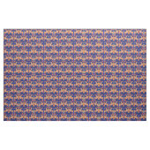 Tissu Belle année 1950 en bleu (Yard)