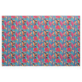 Tissu Belle couleur mi-siècle Abstrait (Fat Quarter)