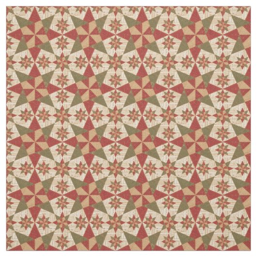 Tissu Belle étoile de Noël (Échantillon)