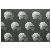 Tissu Belle Fleur d'Hydrange Lime Blanc (Fat Quarter)