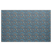 Tissu Belle Flore en Bleu et Beige (Fat Quarter)