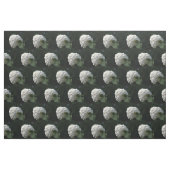 Tissu Belle Hydrangea Florale de Lime Blanc (Yard)