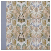 Tissu belle impression féminine (Échantillon)