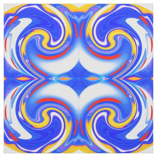 Tissu Belle mode bleue (Échantillon)