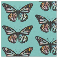Belle Papillons Motif Monarch Aquarelle