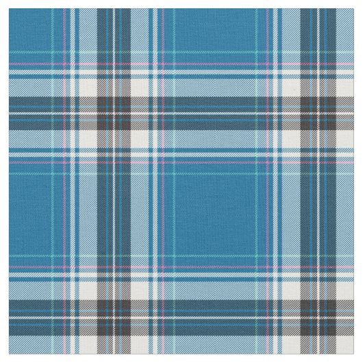 Tissu Belle Plaid Bleu (Fermer)