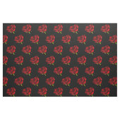 Tissu Belle rose rouge (Fat Quarter)