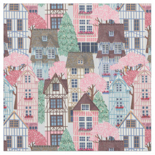 Tissu Belle Rues De Ville Fabric