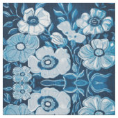 Tissu Belle toile bleue (fermé)