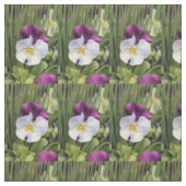 Tissu Belle toile Pansies (Échantillon)