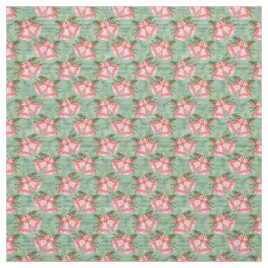 Tissu Belles cloches de Noël (Échantillon)