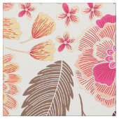 Tissu Belles Fleurs colorées (Fermer)