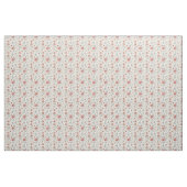 Tissu Belles fleurs roses et blanches (Fat Quarter)