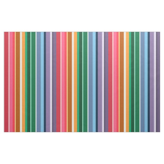 Tissu Belles rayures d'arc-en-ciel (Fat Quarter)