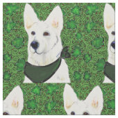 Tissu Berger allemand blanc (Fermer)