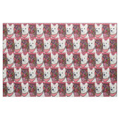 Tissu Berger Blanc Allemand (Fat Quarter)
