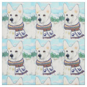 Tissu Berger Blanc Suisse (Échantillon)