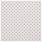 Tissu Berry Purple Polka Coeurs Dot (Échantillon)