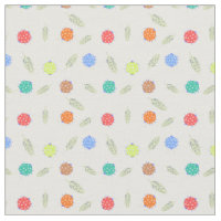 Bestiole mignon et motif sans couture feuille