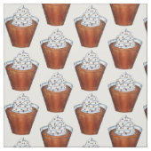 Tissu Beurre-écossais Pudding Crème à hanches Alimentati (Échantillon)