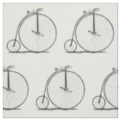 Tissu Bicyclette à grande roue Penny Farthing (Échantillon)