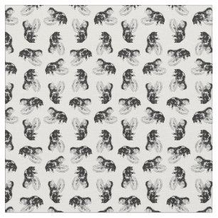 Tissu Bicyclette Vintage à cheval sur mesure BG COULEUR