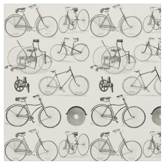 Tissu Bicyclettes vintages (Fermer)