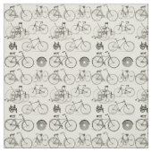 Tissu Bicyclettes vintages (Échantillon)