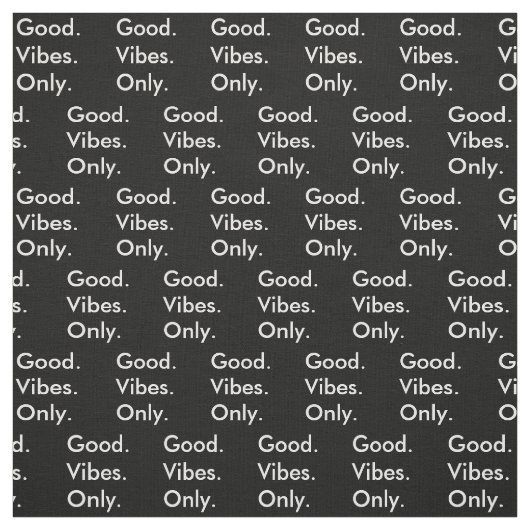 Tissu Bien. Vibes. Seulement. Chevaucher petit Motif mod (Échantillon)