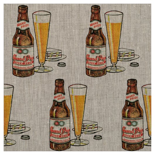 Tissu Bière blonde professionnelle grande (Échantillon)