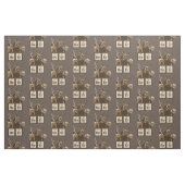 Tissu Bière découverte par ours de chimie (Fat Quarter)