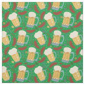 Tissu Bières et Brats Whimsical (Échantillon)