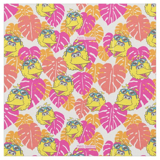 Tissu Big Bird | Motif tropical (Fermer)
