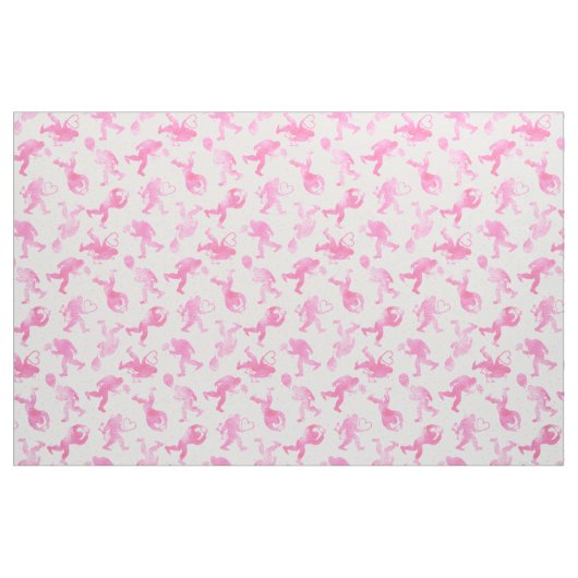 Tissu Bigfoot en amour (Fat Quarter)