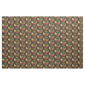Tissu Bill Pickett Black Cowboy Fabric (Yard)