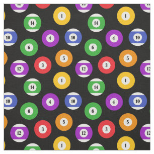 Tissu Billard Billard Pool Player Balls Patternes