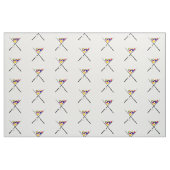 Tissu Billard et billes de piscine (Fat Quarter)