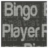 Tissu Bingo Player Extraordinaire (Fermer)