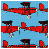 Tissu Biplane rouge (Fermer)