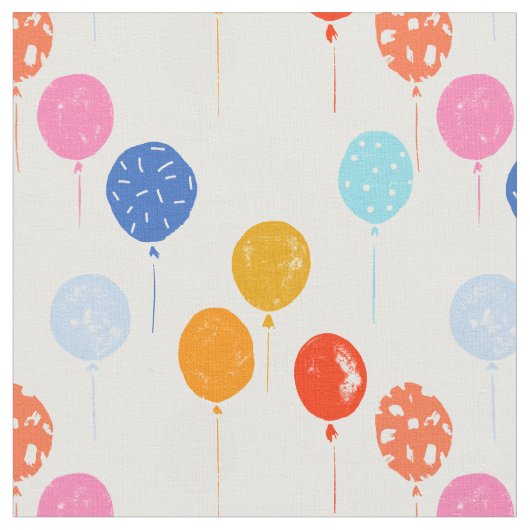 Tissu Birthday party nursery balloon (Fermer)