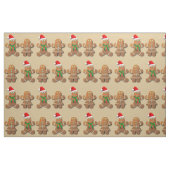 Tissu Biscuits de pain d'épice de danse (Fat Quarter)