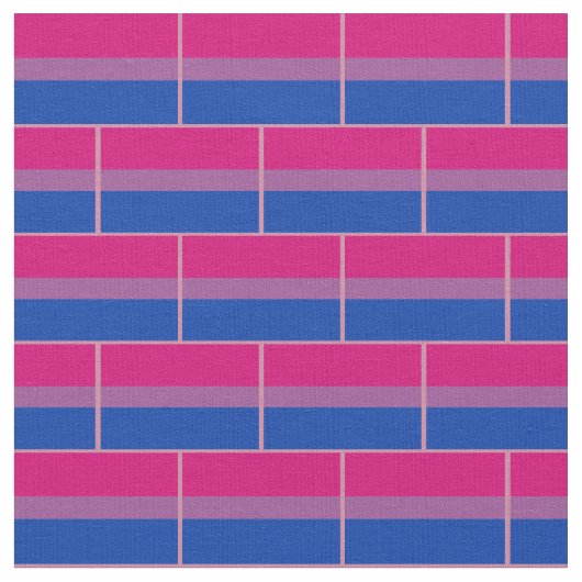 Tissu Bisexual Flag & Pride mode communautaire / genre (Fermer)