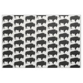 Tissu Bison américain en silhouette ! (Fat Quarter)